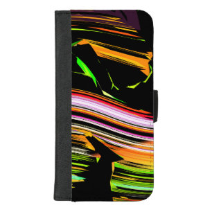 Strokes of lines iPhone 8/7 plus wallet case