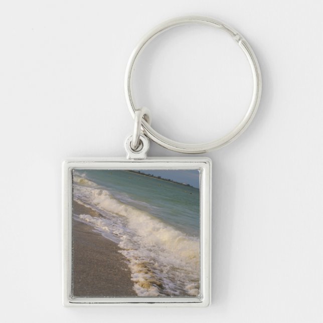 Stroll Along St. Pete Beach Keychain (Front)