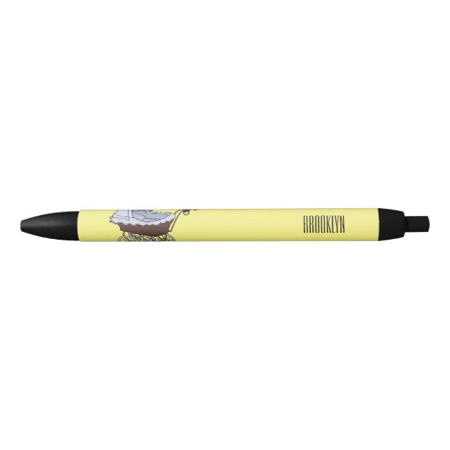 Stroller cartoon illustration  pen (Front)
