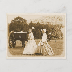 Strolling on the Battlefield Postcard