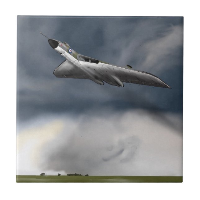 Strom Front Scramble ,Vulcan B2 1966 Ceramic Tile (Front)