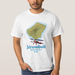 Stromboli, Tyrrhenian Sea, Sicily T-Shirt