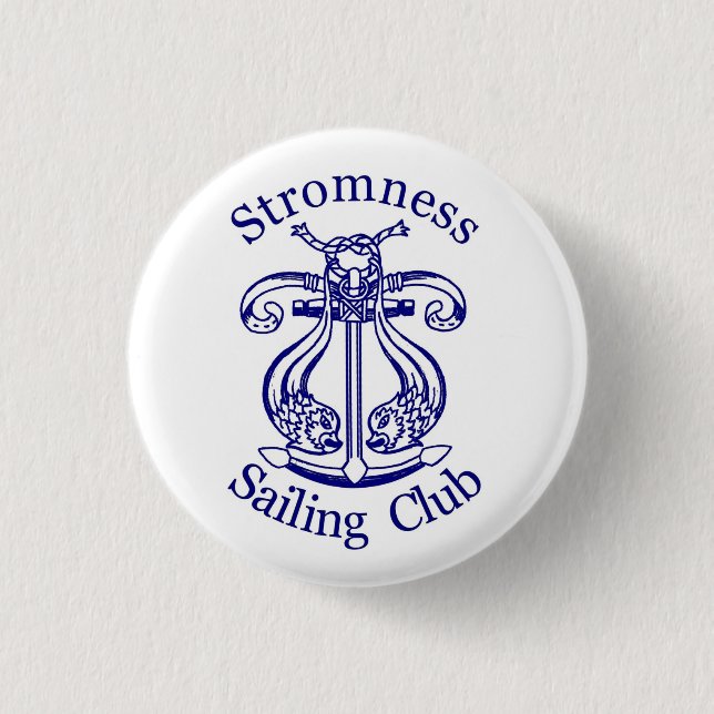 Stromness SC Badge Button (Front)