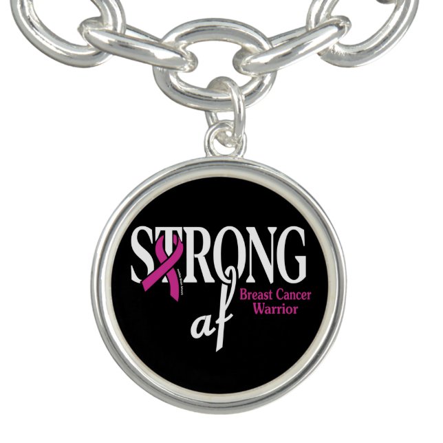 STRONG af...Breast Cancer Bracelet (Design)
