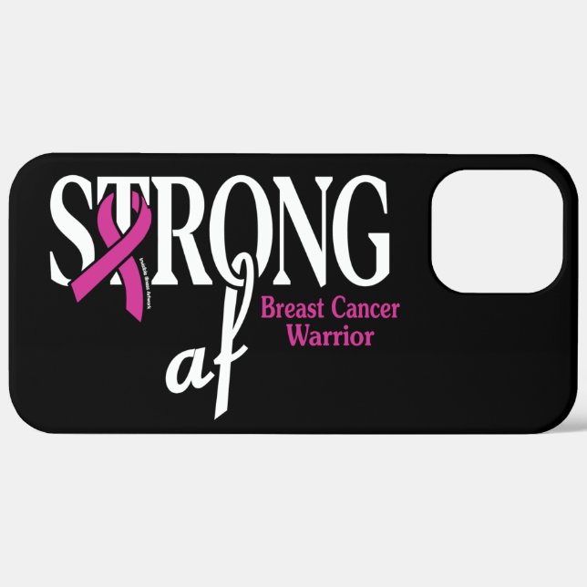 STRONG af...Breast Cancer Case-Mate iPhone Case (Back (Horizontal))