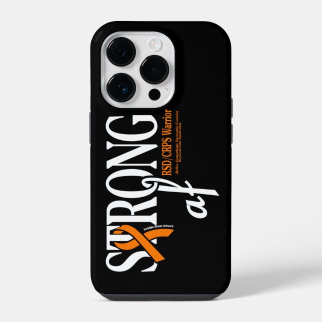 STRONG af...RSD/CRPS Iphone Case (Back)