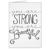 strong and beautiful (Front)