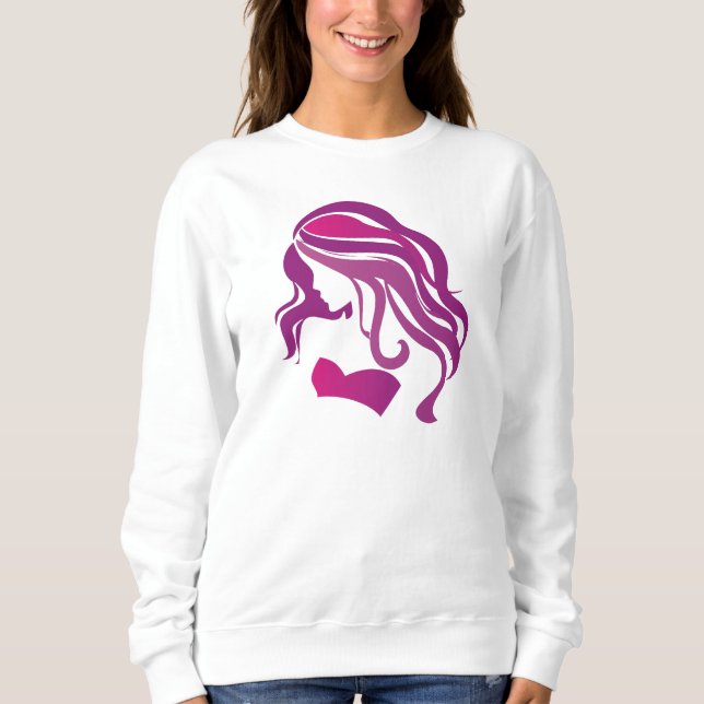 Strong and beauty girl  sweatshirt (Front)