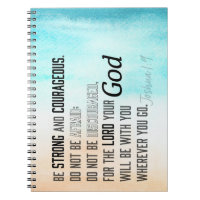 Strong and Courageous Joshua 1:9 Bible Verse