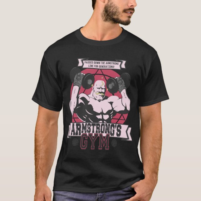 Strong Arm Gym retro T-Shirt (Front)