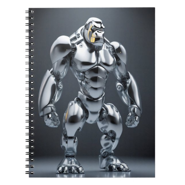 Strong-As-Steel Ape Notebook (Front)
