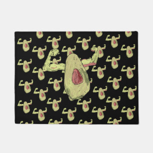 Strong avocado doormat
