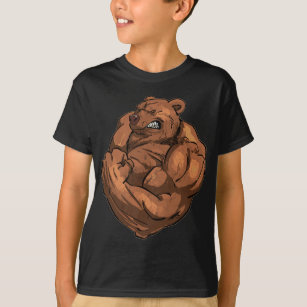 Strong Bear with muscles, Gym T-Shirt