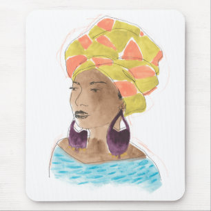 Strong & Beautiful Lady Mouse Pad