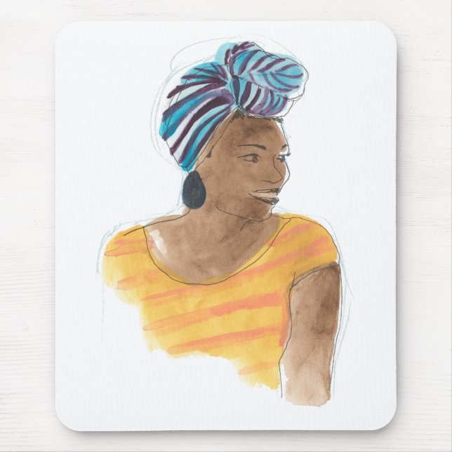 Strong & Beautiful Mouse Pad (Front)