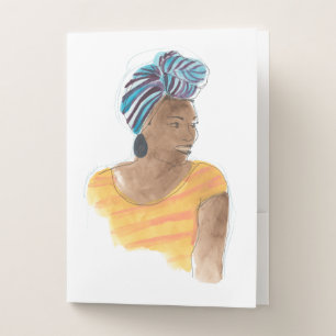 Strong & Beautiful Pocket Folder