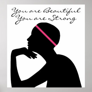 Strong Beautiful Woman Poster