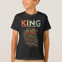 Strong Black King African American Natural Afro