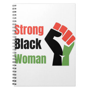 Strong Black Woman Notebook