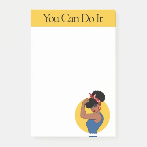 Strong Black Woman Post_it Notes