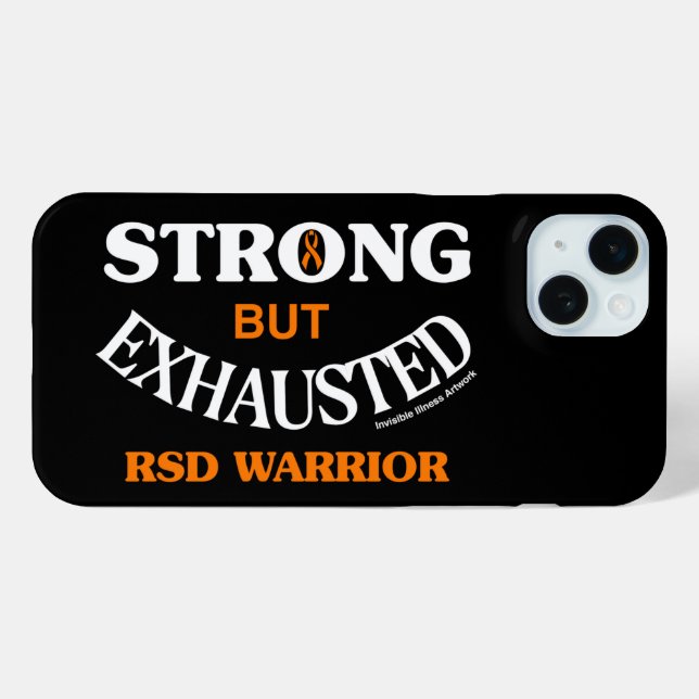 STRONG BUT EXHAUSTED...RSD Case-Mate iPhone CASE (Back (Horizontal))