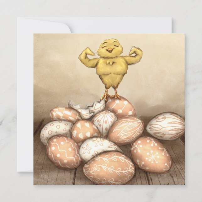 Strong Chick Card (Front)