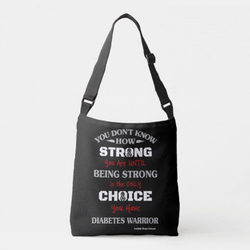 StrongChoice 2Diabetes Crossbody Bag