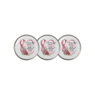 Strong Choice Breast Cancer Awareness Golf Ball Marker