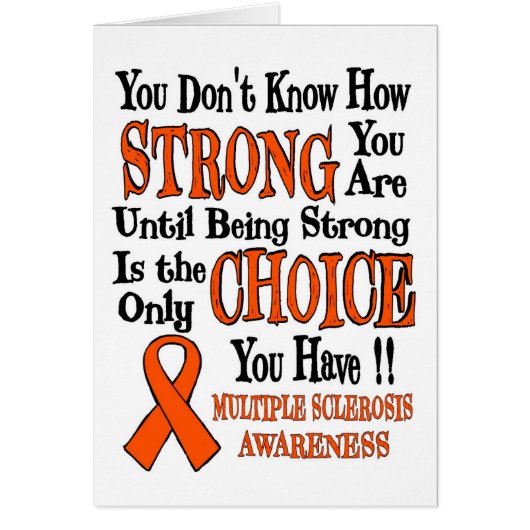 Strong/Choice...MS Cards (Front)