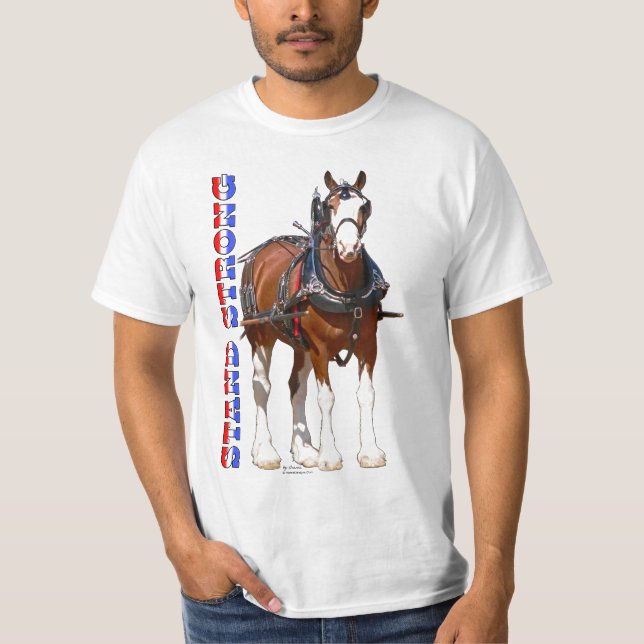 Strong Clydesdale T-Shirt (Front)