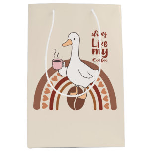 Strong Coffee Medium Gift Bag