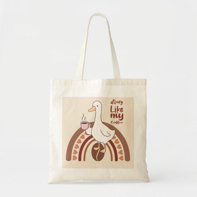  Strong Coffee Tote Bag (Front)