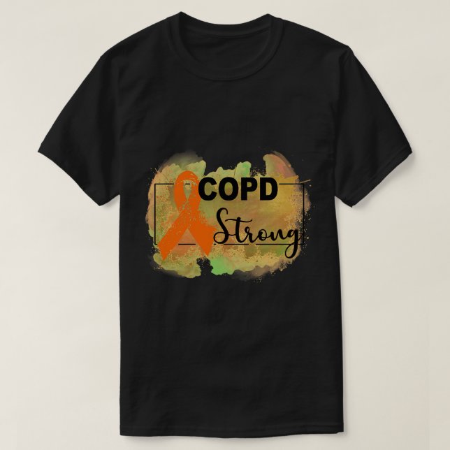Strong COPD Awareness T-Shirt (Design Front)
