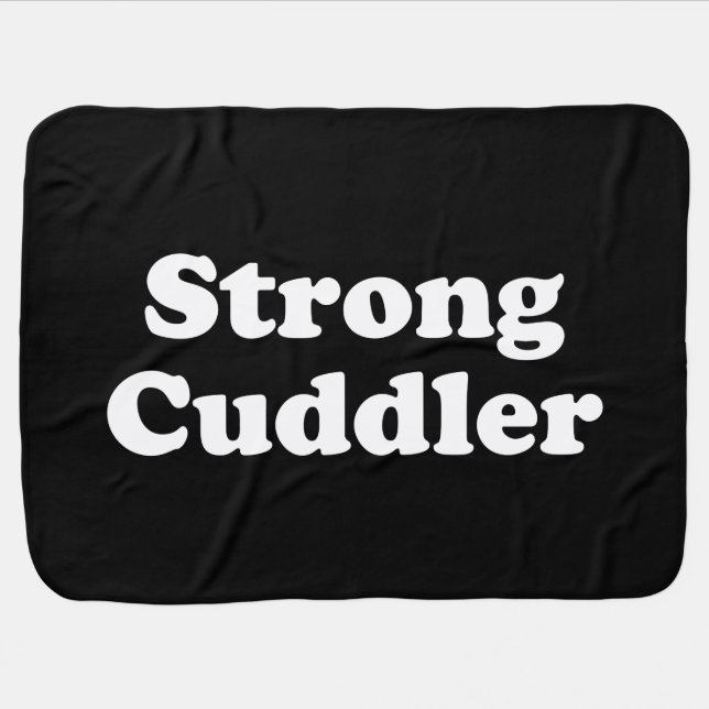 Strong Cuddler Baby Blanket (Horizontal)