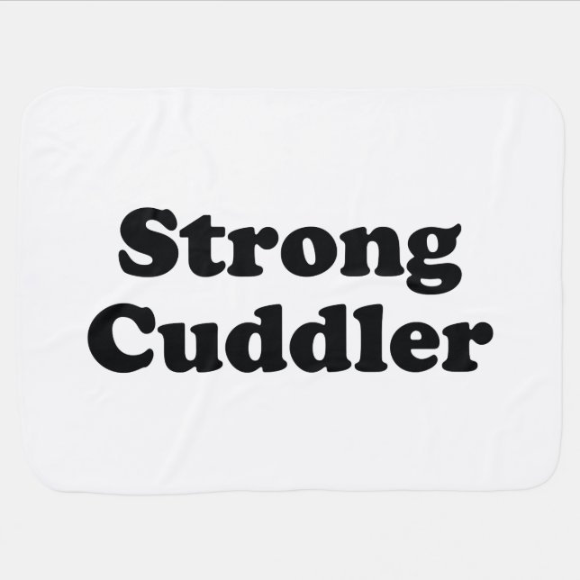 Strong Cuddler Baby Blanket (Horizontal)