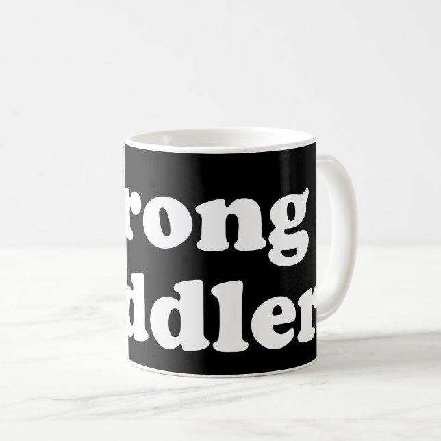 Strong Cuddler Coffee Mug (Front Right)