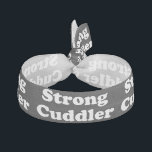 Strong Cuddler Elastic Hair Tie<br><div class="desc">Pro Wrestler

Globe Trotters specializes in idiosyncratic imagery from around the globe. Here you will find unique Greeting Cards,  Postcards,  Posters,  Mousepads and more.</div>