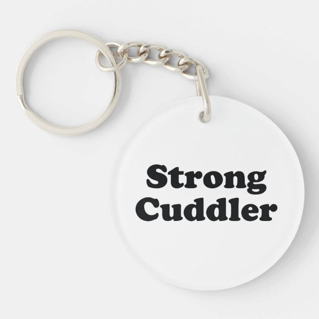 Strong Cuddler Keychain (Front)