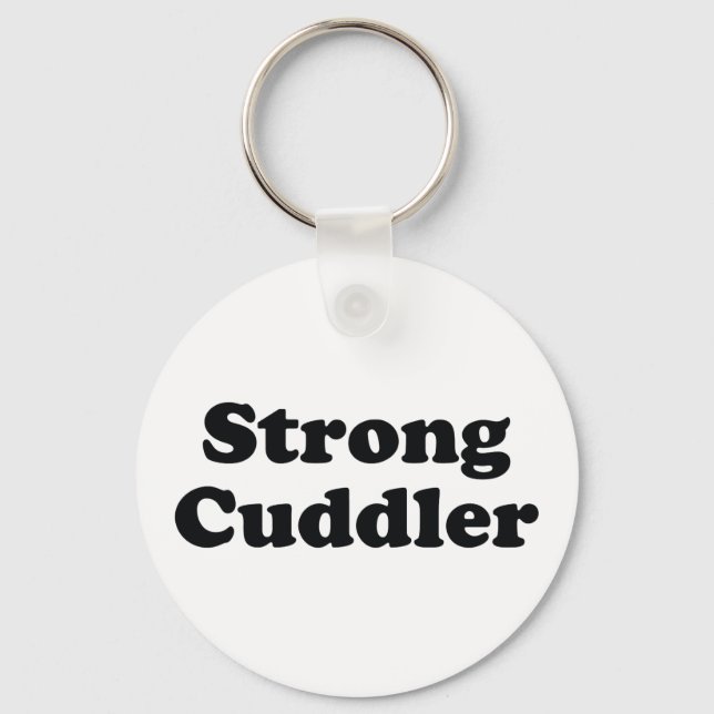 Strong Cuddler Keychain (Front)