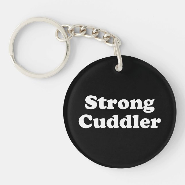 Strong Cuddler Keychain (Front)