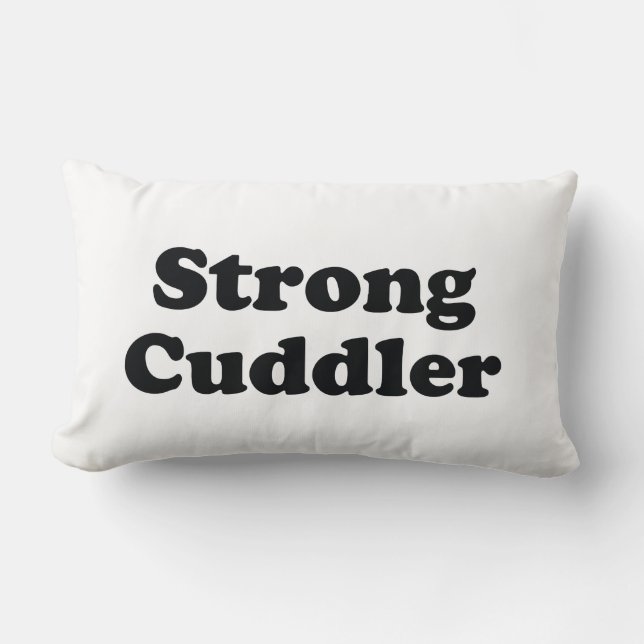 Strong Cuddler Lumbar Pillow (Front)