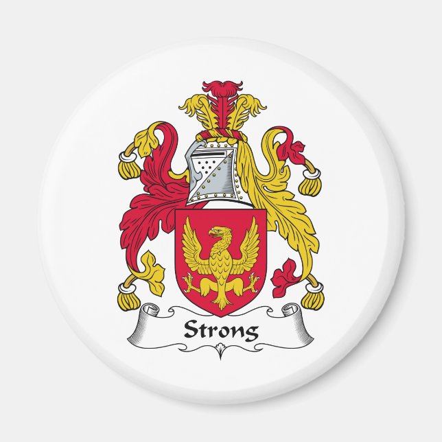Strong Family Crest Magnet (Front)