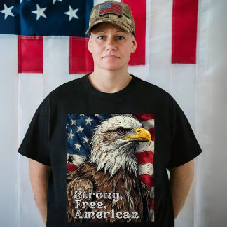 Strong Free American T-Shirt