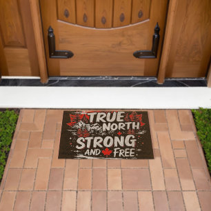 Strong Free True North Fiber Doormat