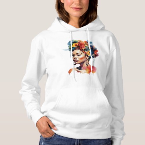 Strong Girl Black History Strong African Hoodie
