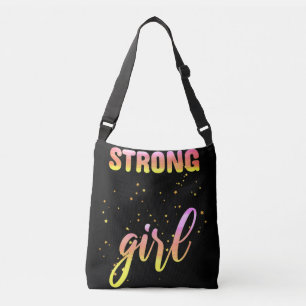 Strong Girl Pastel Star Crossbody Bag