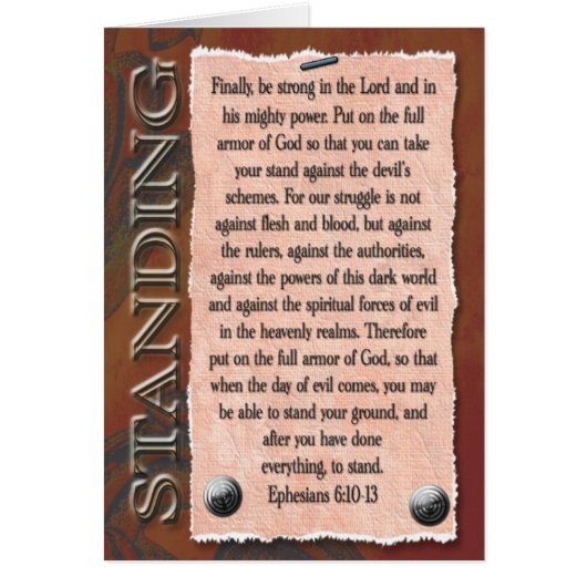 Strong in the Lord Cards (Front)