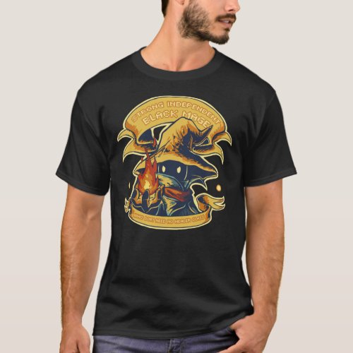 Strong Independent Black Mage Essential T_Shirt