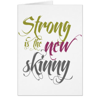 Strong is the New Skinny - Script Cards
