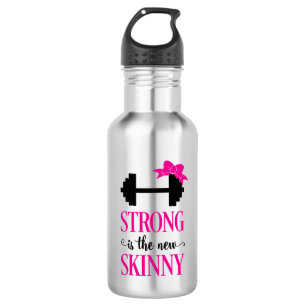Strong Is The New Skinny (weights) Water Bottle
